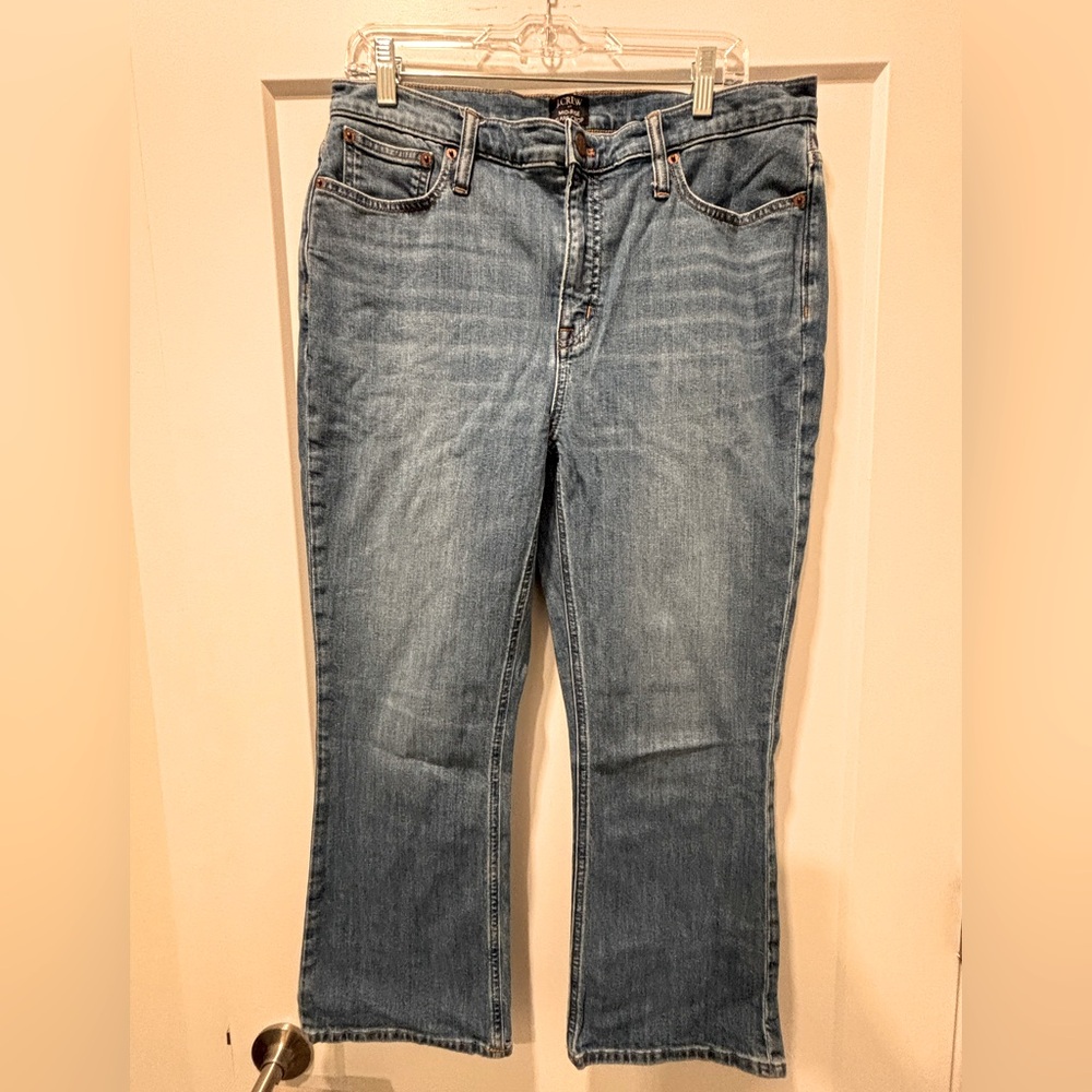 J. Crew Factory Mid Rise Flare Crop